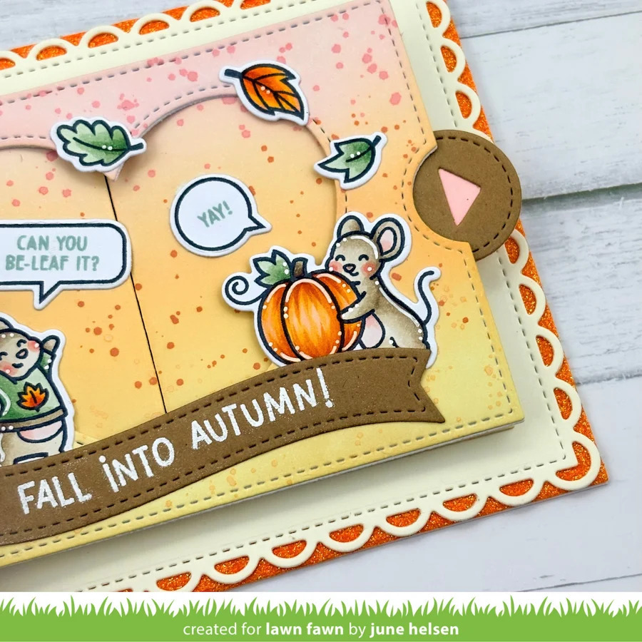 Clear Stamps Fall Mice