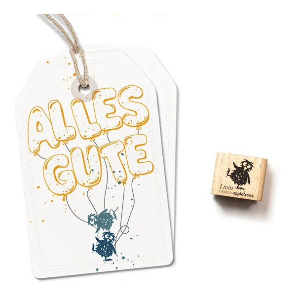 Ministempel Küken Livio