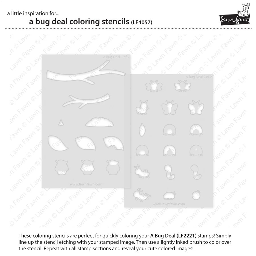 Coloring Stencils A Bug Deal