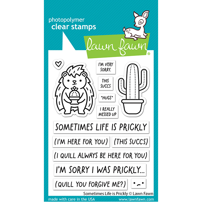 Clear Stamps Sometimes Life is Prickly