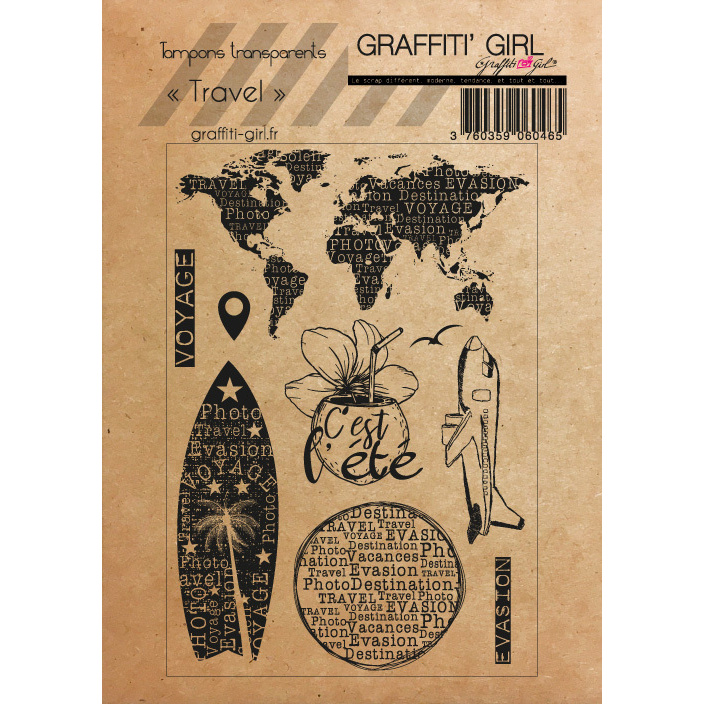 Clear Stamps Travel