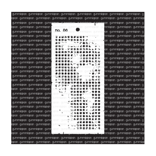 Stencil no. 86