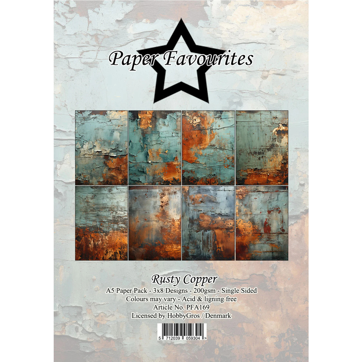 A5 Paper Pad Rusty Copper