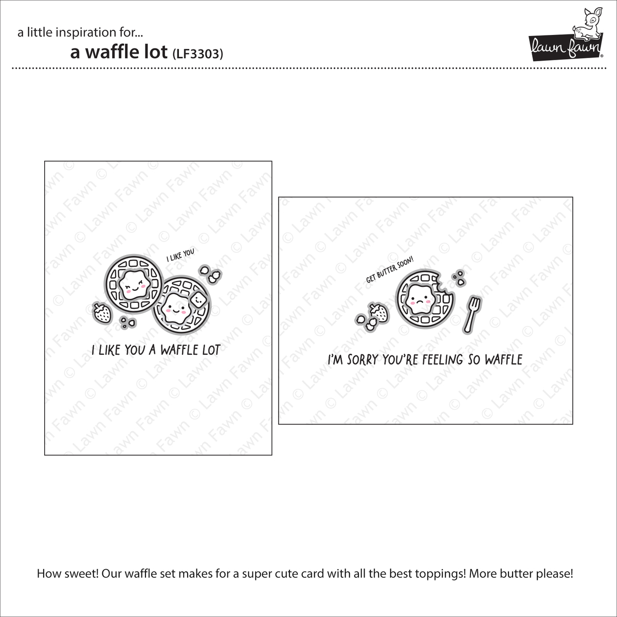 Clear Stamp A Waffle Lot