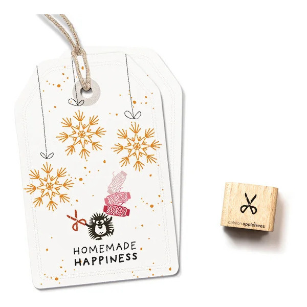 Ministempel Bastelschere