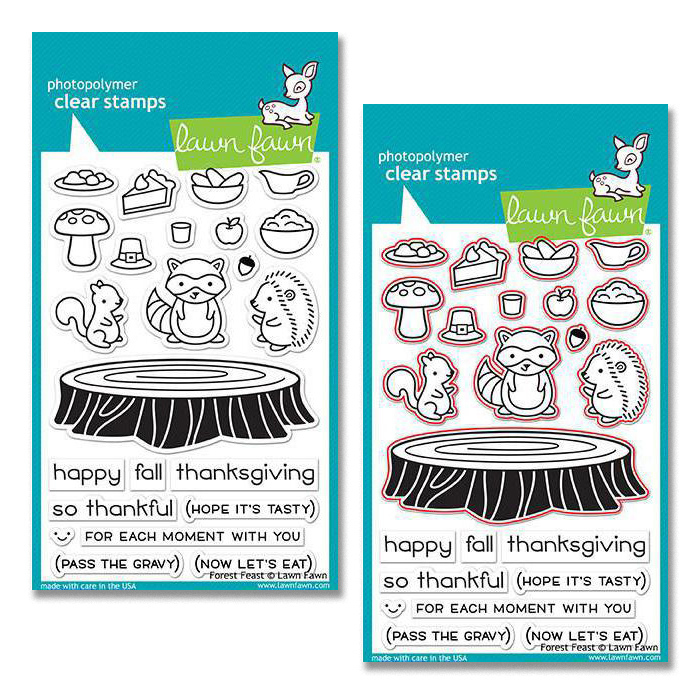 Set Stempel/Stanzen Forest Feast