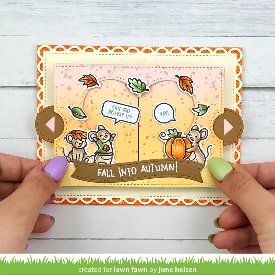 Clear Stamps Fall Mice