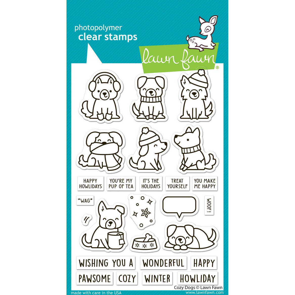 Clear Stamps Cozy Dogs