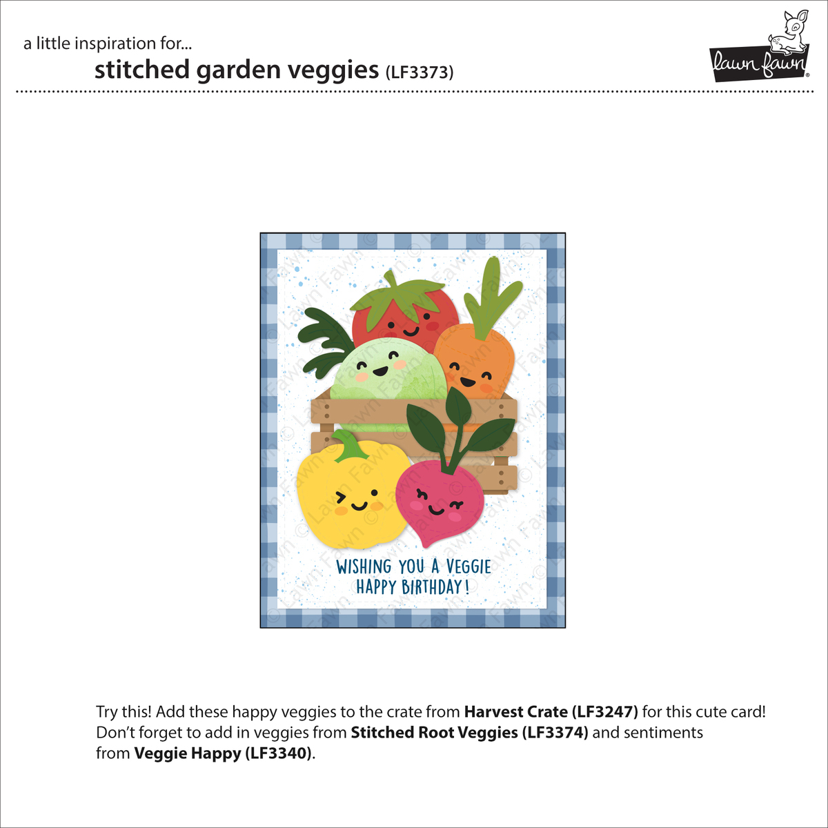 Stanzen Stitched Garden Veggies