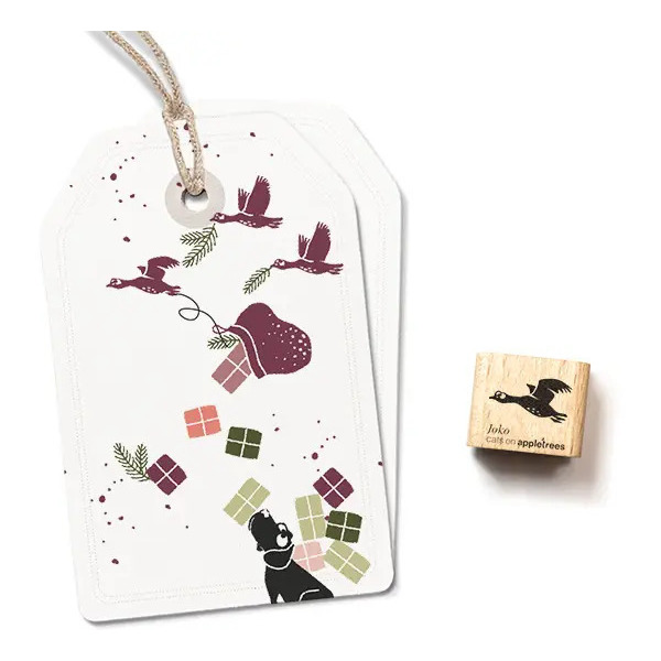 Ministempel Fliegende Gans Joko