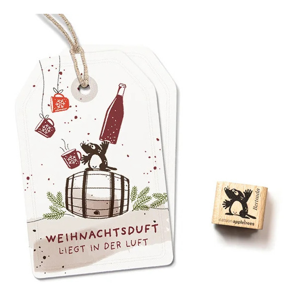 Ministempel Maulwurf Bertrada