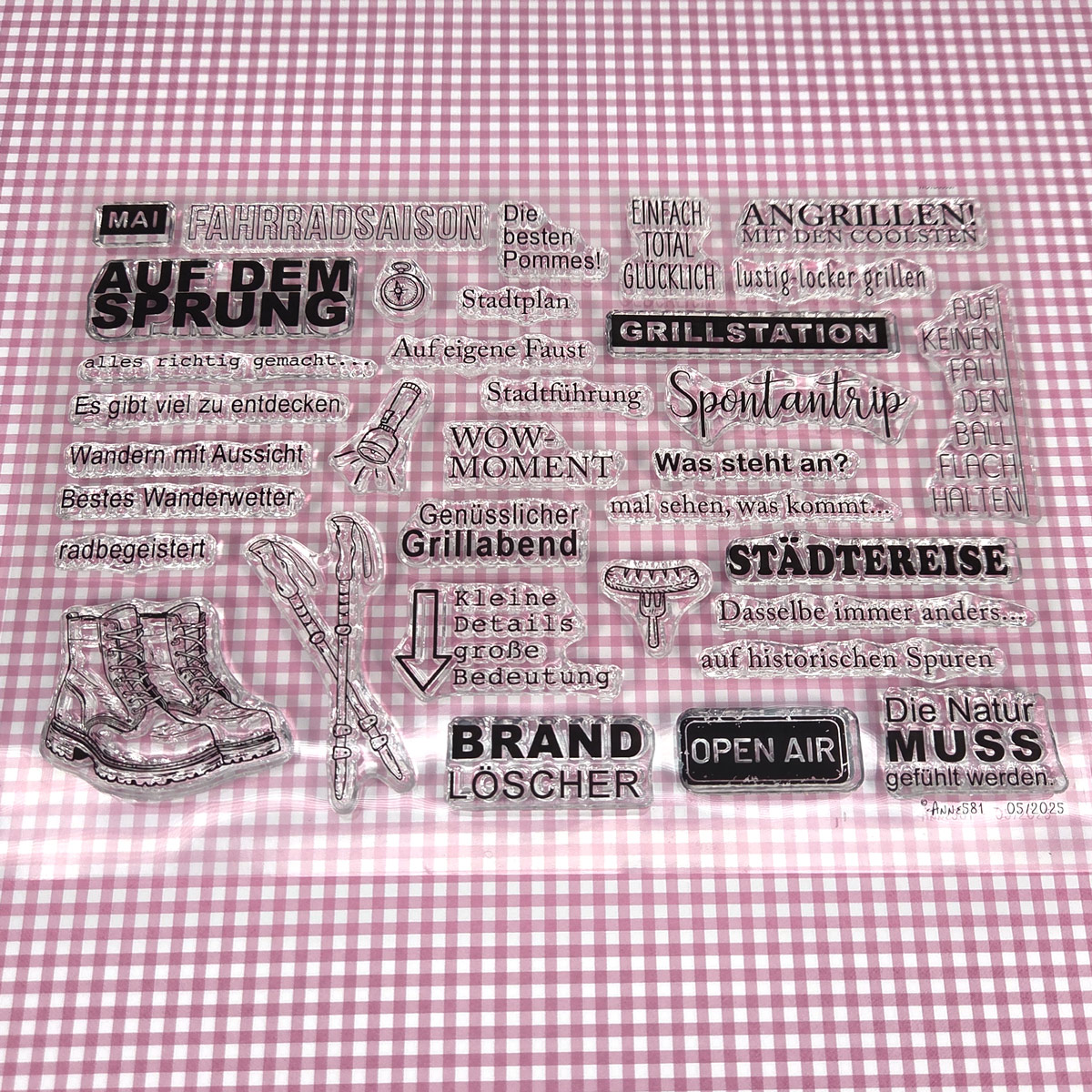 Monatsstempel Mai 2025