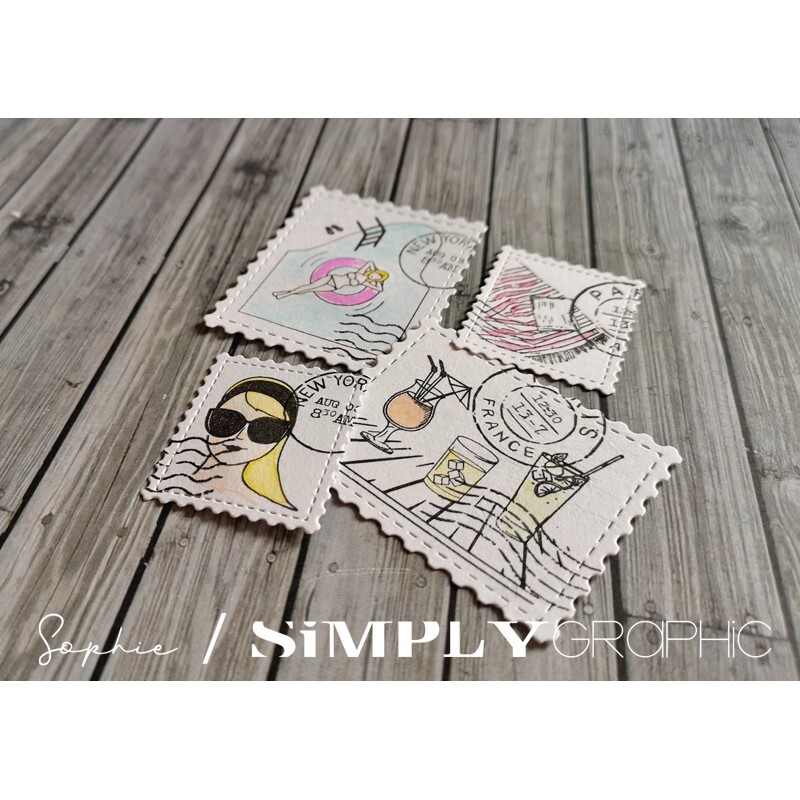 Clear Stamp Scènes estivales