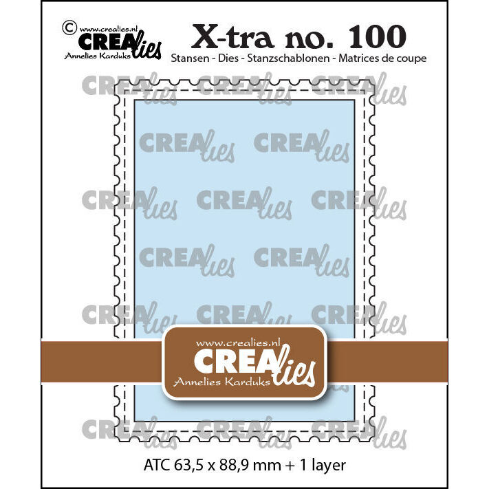 Stanze Xtra no. 100 ATC Briefmarkenrand