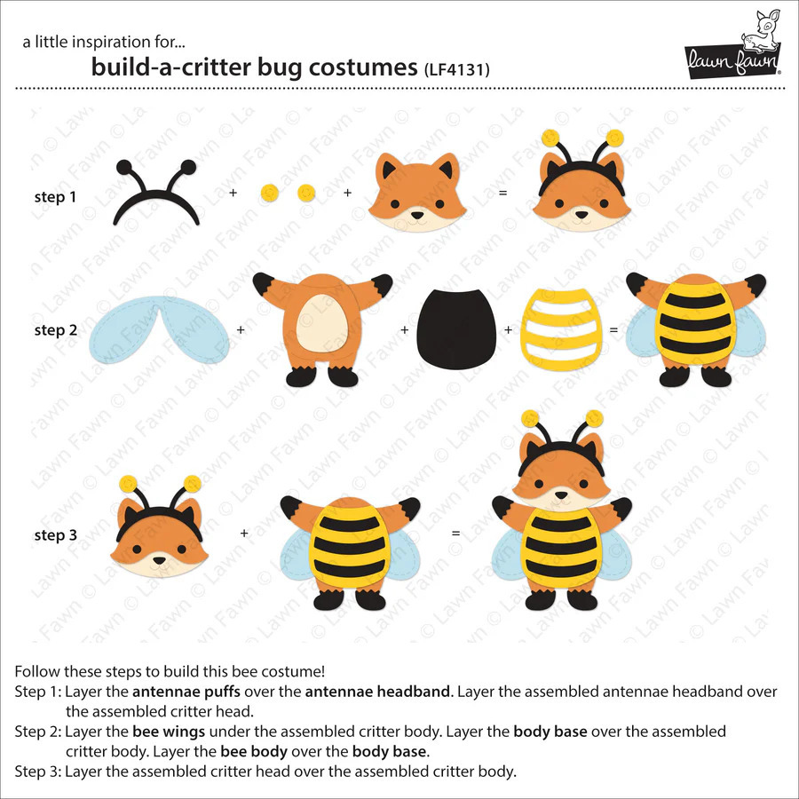 Stanzen Build-A-Critter Bug Costumes