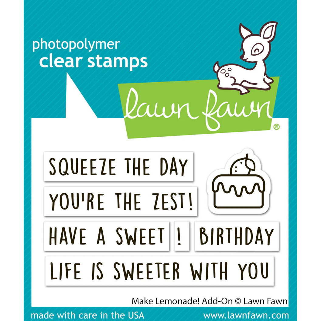 Clear Stamp Make Lemonade! Add-On