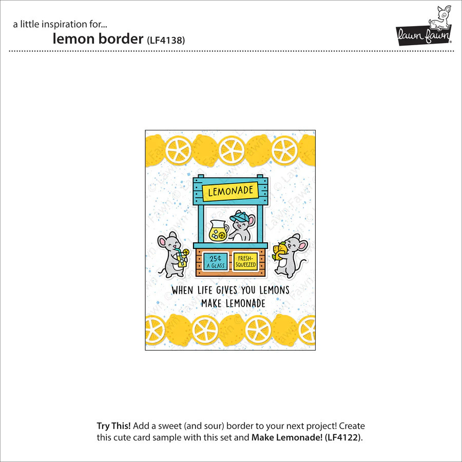 Stanzen Lemon Border