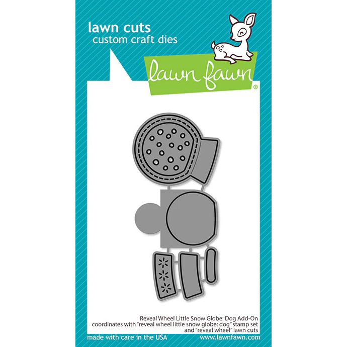 Stanzen Reveal Wheel Little Snow Globe Dog Add-On Stanzen Reveal Wheel Little Snow Globe Dog Add-On