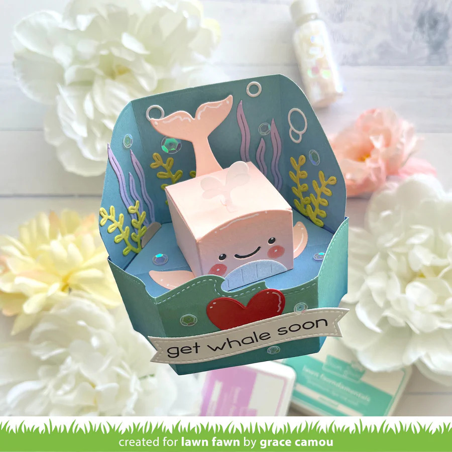 Stanzen Tiny Gift Box Whale & Dolphin Add-On