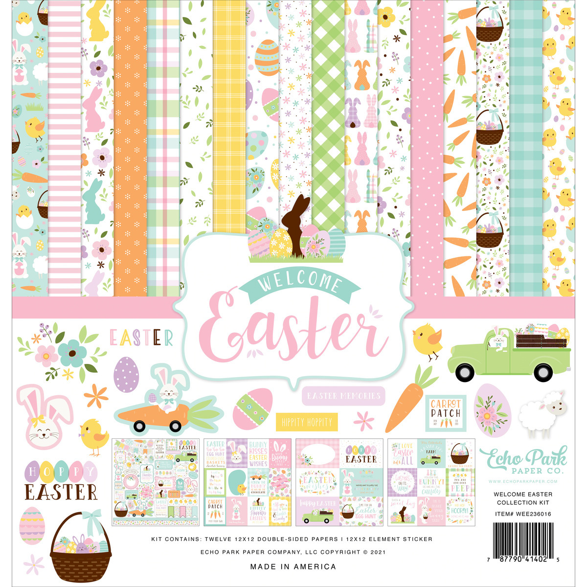 Welcome Easter 12*12 Collection Kit