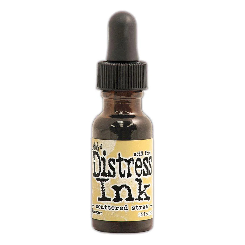 Distress Ink Re-Inker Scattered Straw