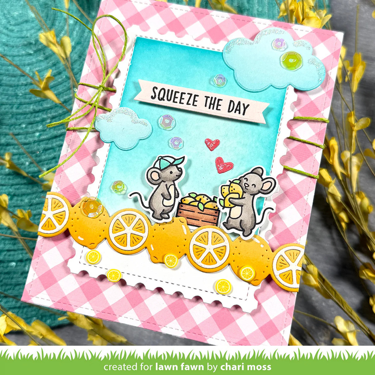 Clear Stamp Make Lemonade!