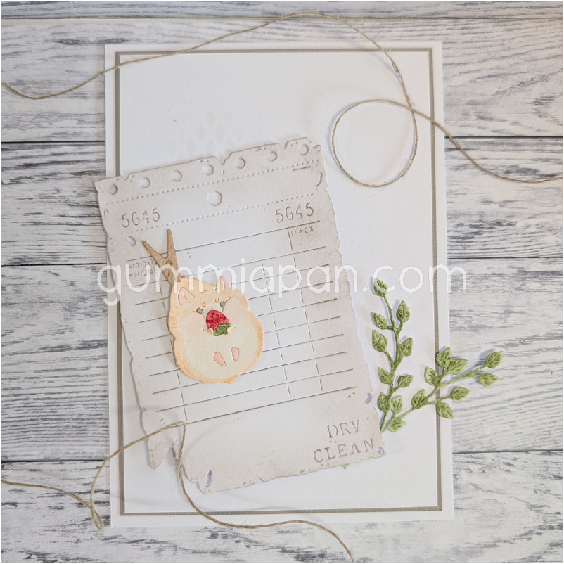 Stanze Old Dry Cleaning Receipt