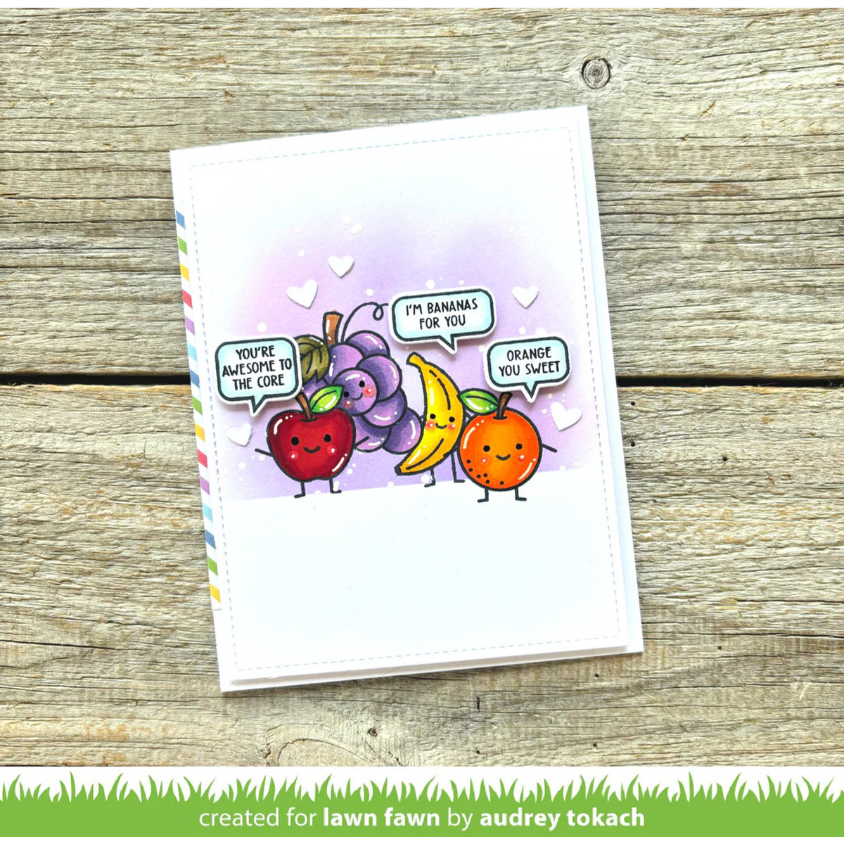 Clear Stamp Fruitful Friends