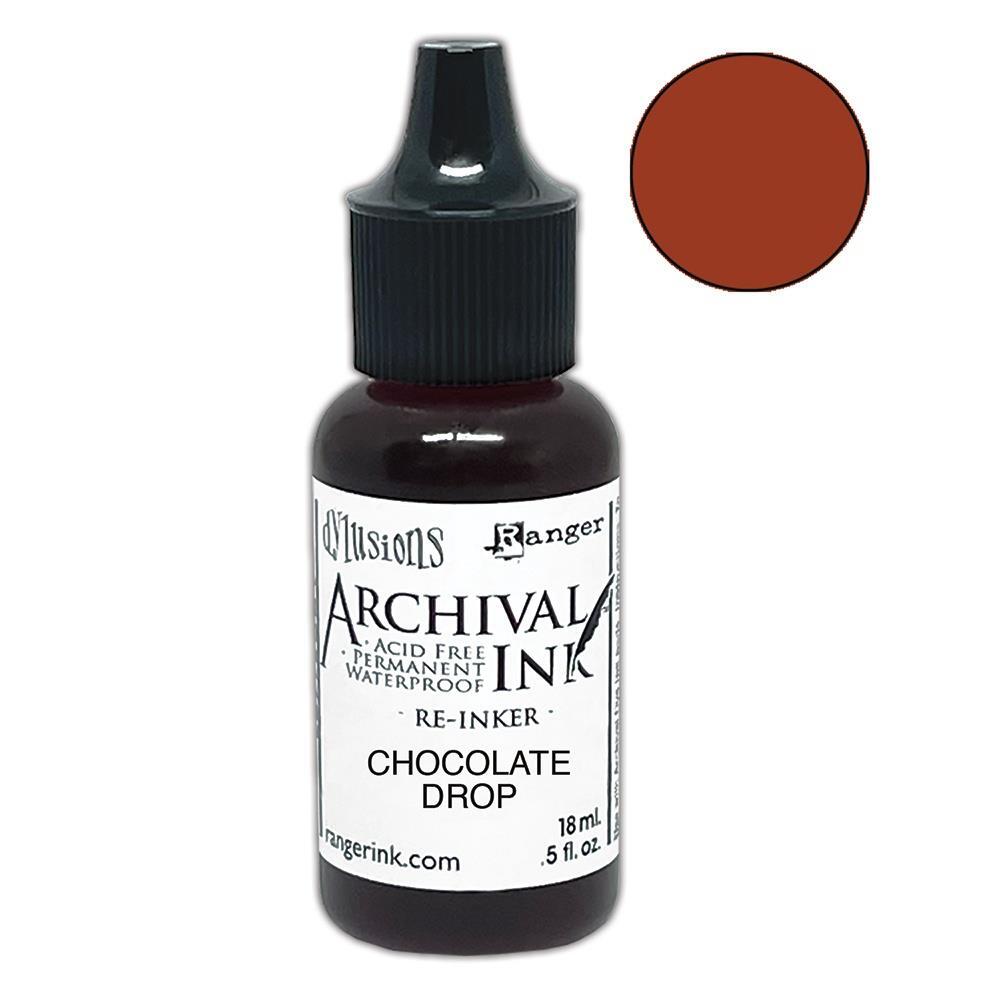 Dylusions Archival Re-Inker Chocolate Drop