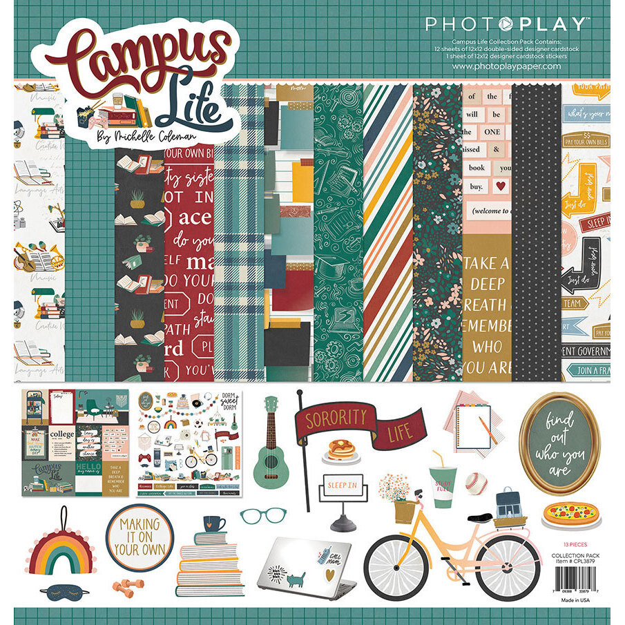 Campus Life Girl 12*12 Collection Kit