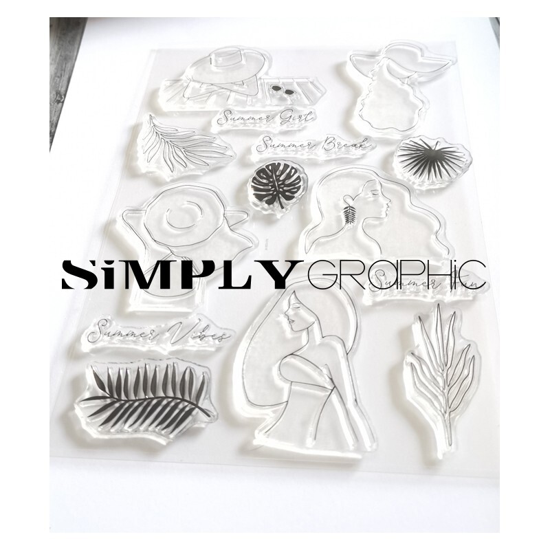 Clear Stamp Summer Girls