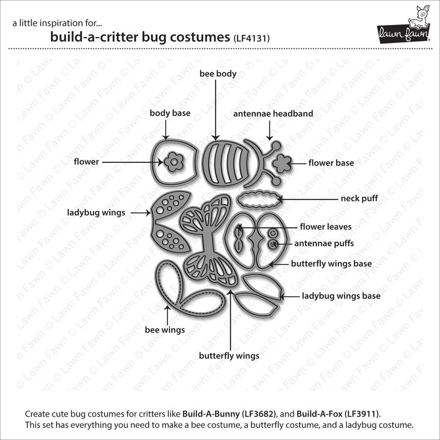 Stanzen Build-A-Critter Bug Costumes