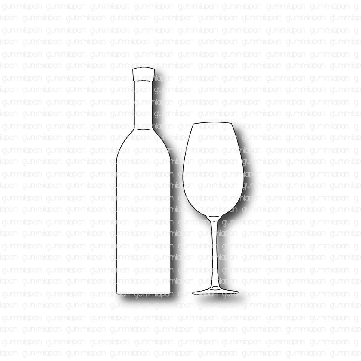 Stanze Wine Bottle w/Glass