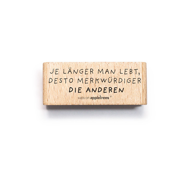 Je länger man lebt