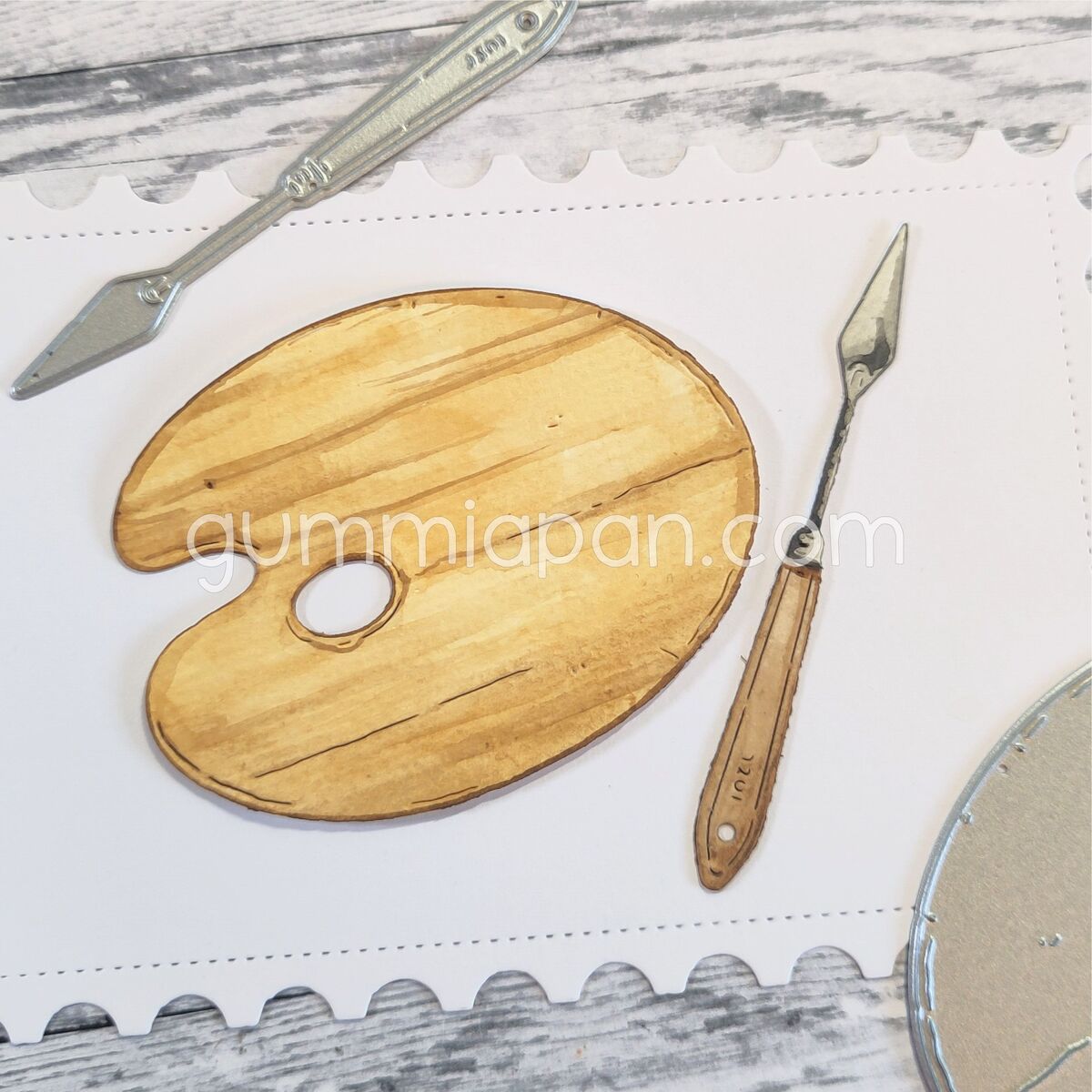 Stanze Large Colour Palette & Palette Knife