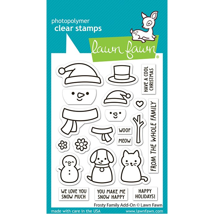 Clear Stamp Frosty Family Add-On Clear Stamp Frosty Family Add-On