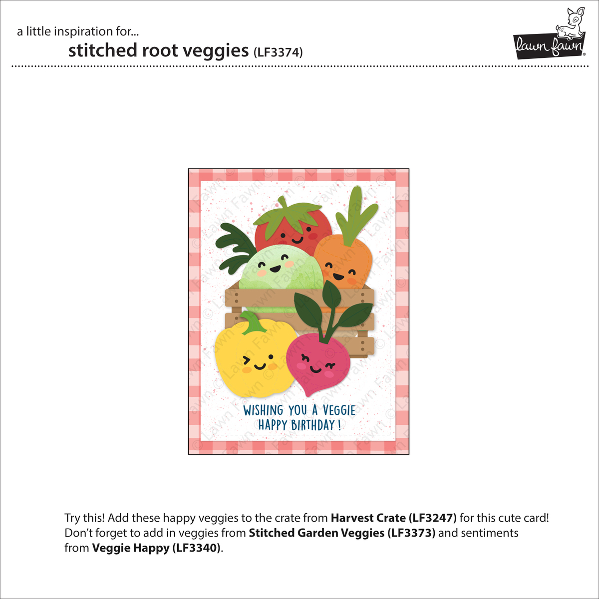 Stanzen Stitched Root Veggies