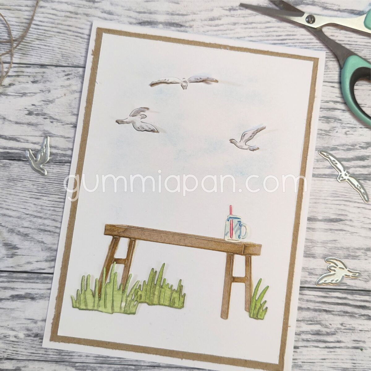 Stanze Birds partially cut