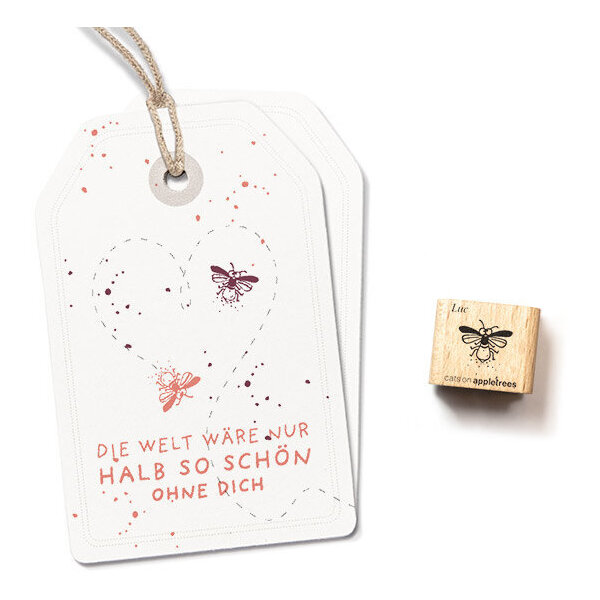 Ministempel Glühwürmchen Luc