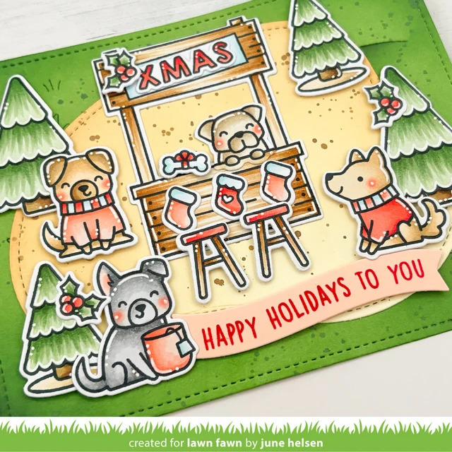 Clear Stamps Cozy Dogs