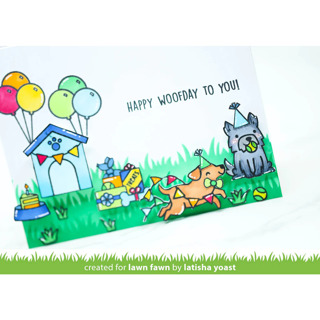 Clear Stamps Yappy Birthday