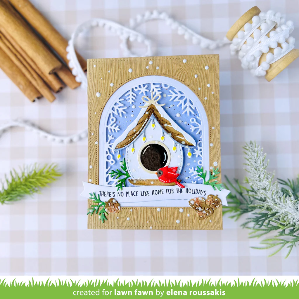 Stanzen Build-A-Birdhouse Christmas Add-on