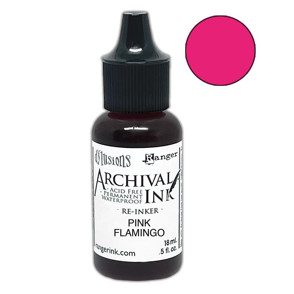 Dylusions Archival Re-Inker Pink Flamingo