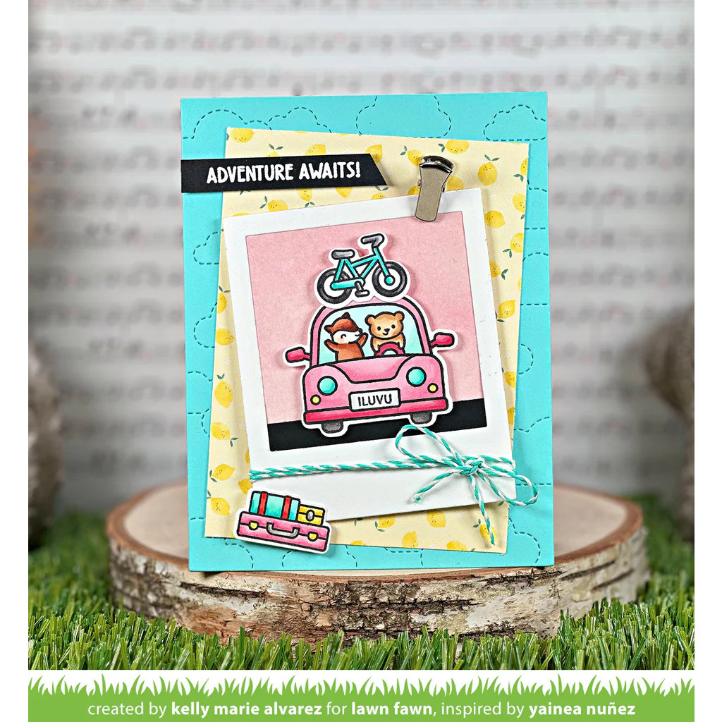 Clear Stamps Car Critters Road Trip Add-on