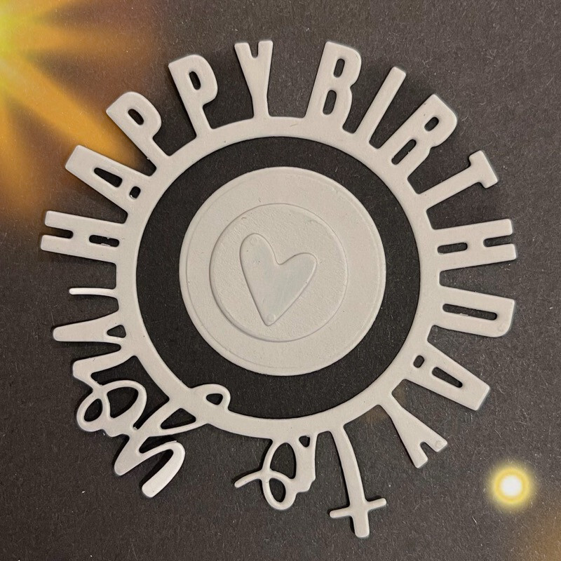 Stanze Happy Birthday Kreis