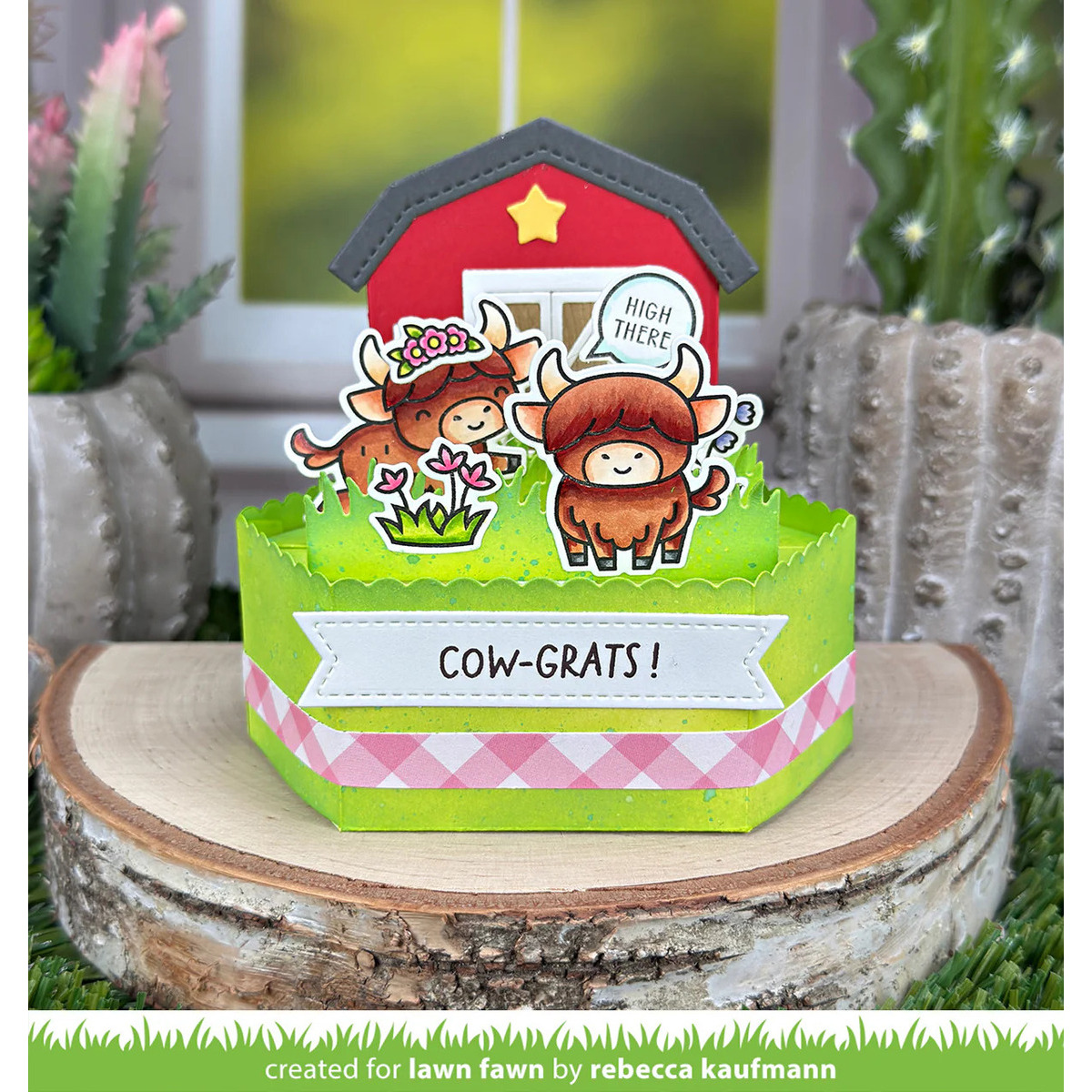 Clear Stamp Highland Cows!
