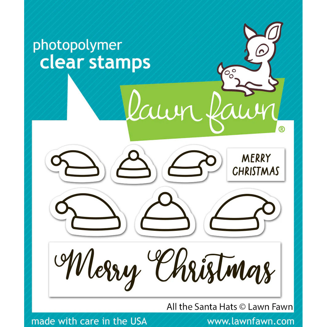 Clear Stamps All the Santa Hats
