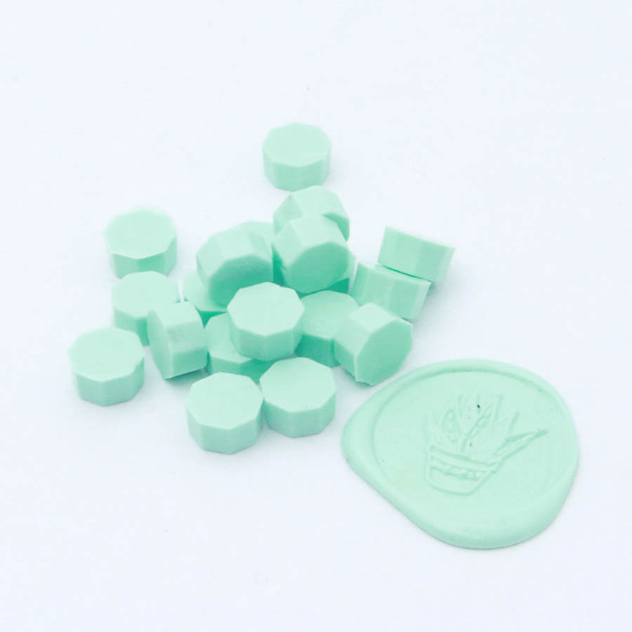 Wachspastillen mintgrün Wachspastillen mintgrün