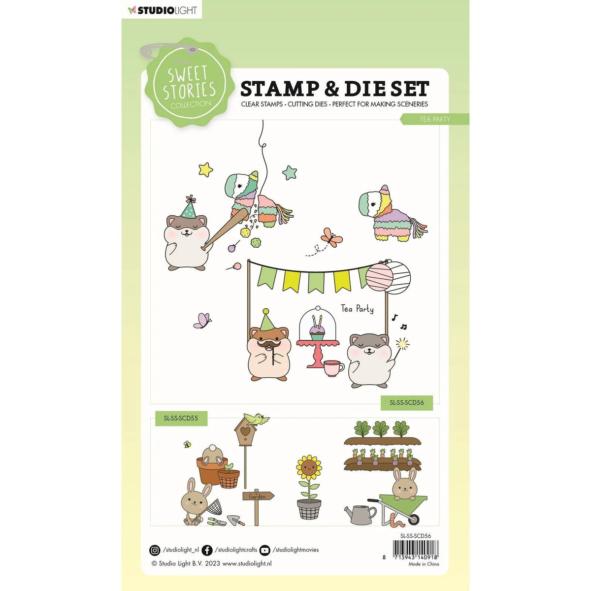 Clear Stamp & Stanze Sweet Stories Nr. 56