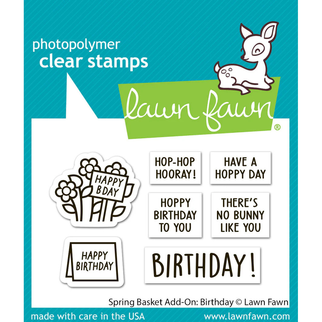 Clear Stamp Spring Basket Add-On Birthday Clear Stamp Spring Basket Add-On Birthday